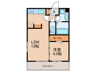 D-room＋津福今町の物件間取画像